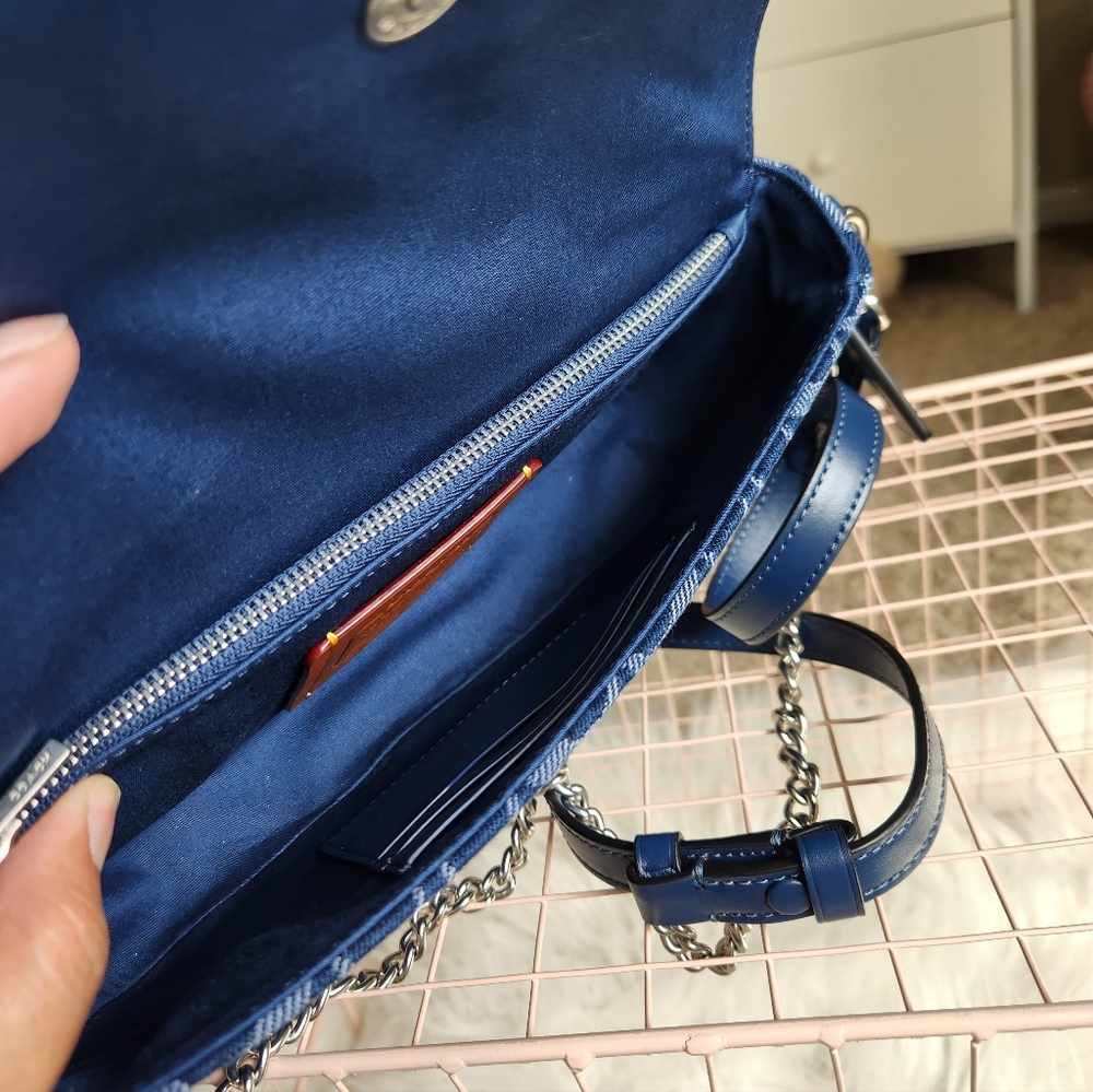 Coach Brook Flap Chain Bag - Picture 6 of 11